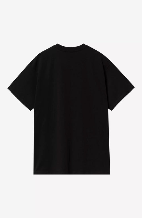 T-shirt Carhartt WIP Archice Script Organic Black