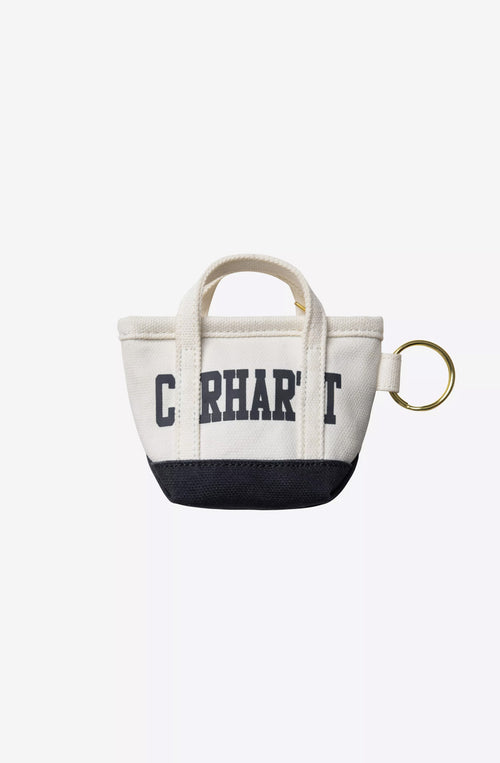 Schlüsselanhänger Carhartt WIP Mini Tote Bag Natural/Blue