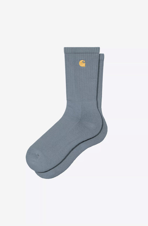 Calcetines Carhartt WIP Chase Cozy Blue/Gold