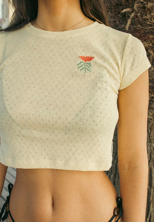 Camiseta Lily Yellow