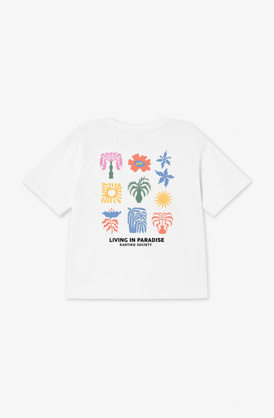 T-shirt Paradise Organic Cotton White