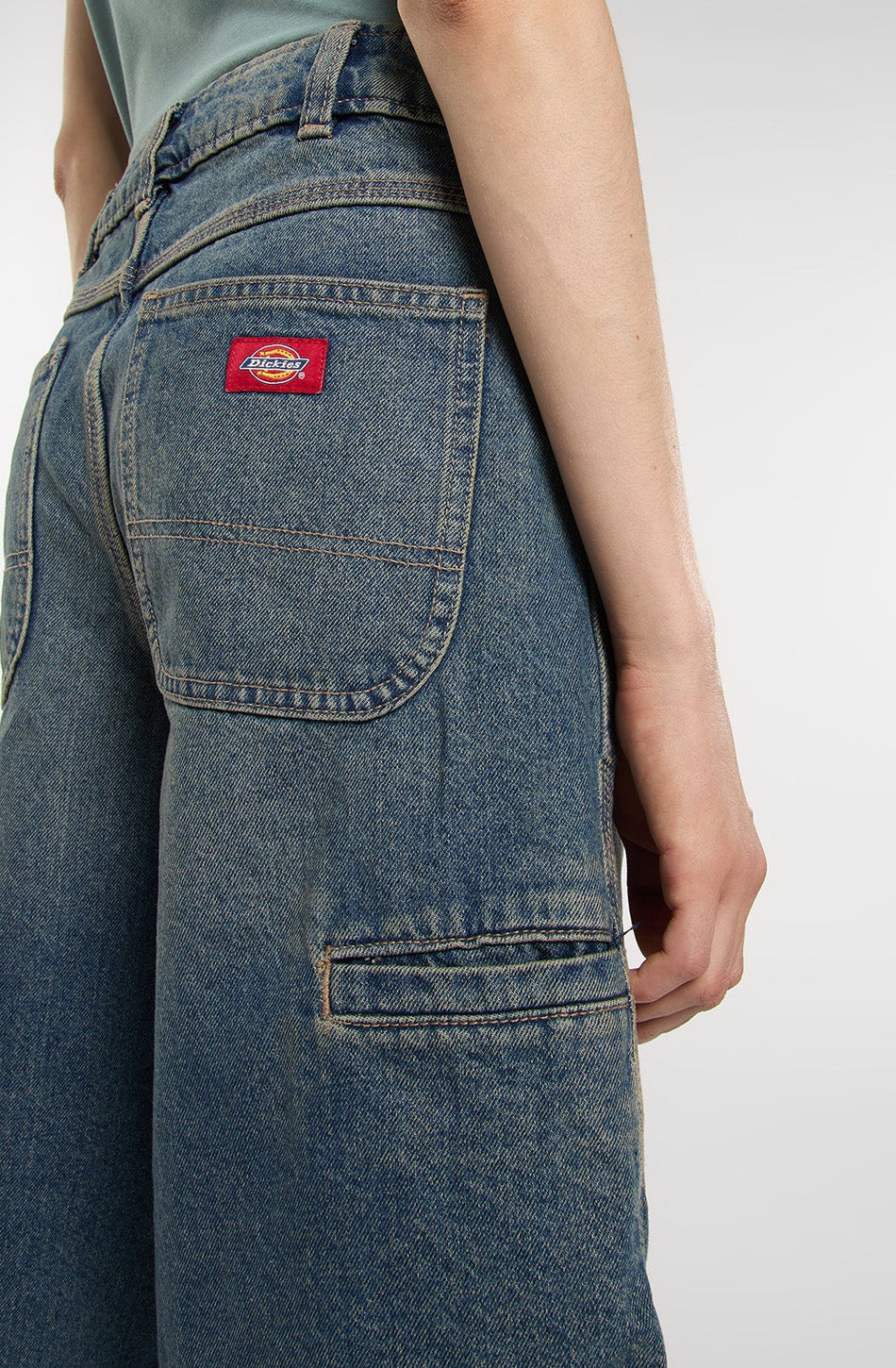 Dickies Khakifarbene Bermudas