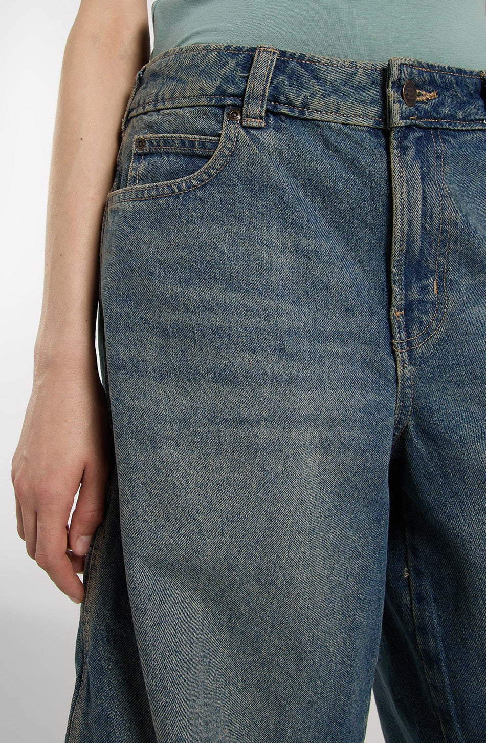 Dickies Khakifarbene Bermudas