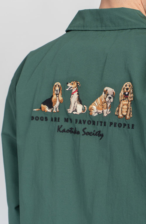 Veste Dogs Green