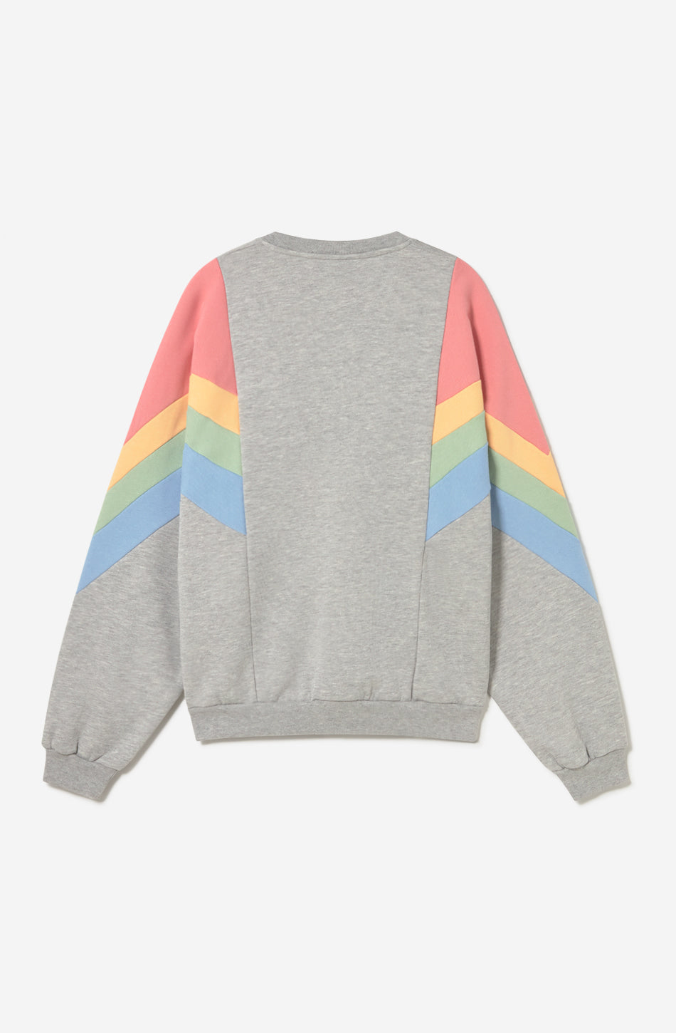 Sweat-shirt Ginger Gray/Salmon/Yellow/Green