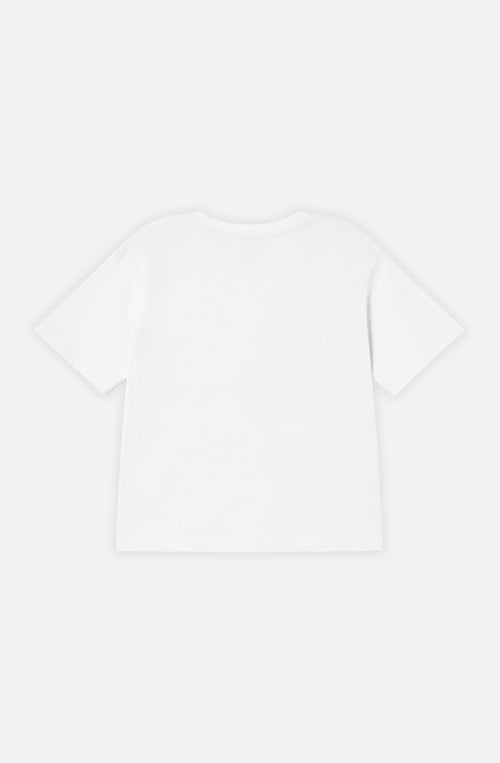 T-shirt Paws & Relax Organic Cotton White