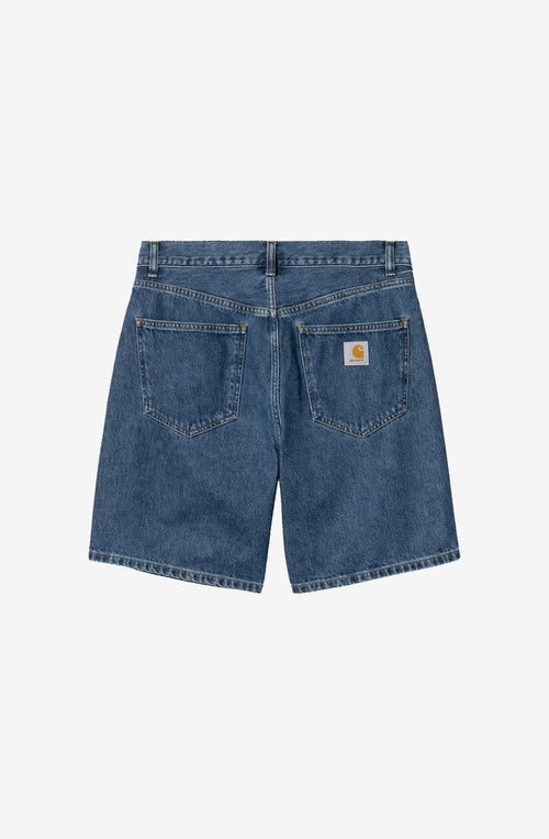 Bermuda Carhartt WIP en denim bleu