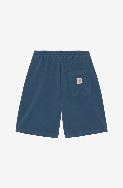 Bermuda Carhartt WIP Blue River teint en pièce