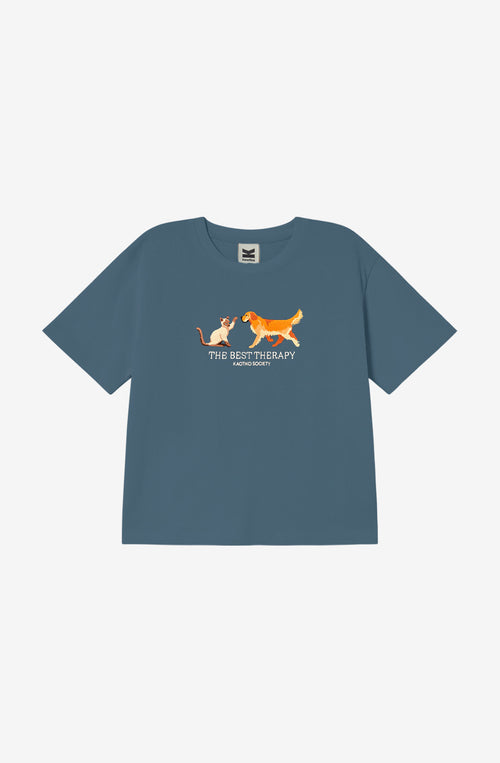 Camiseta The Best Therapy Navy