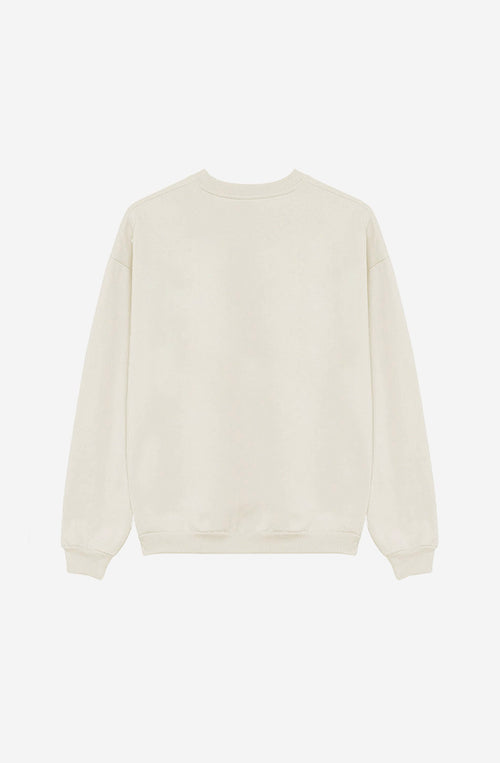 Sweatshirt Lost In The Landscape Organic Ivory