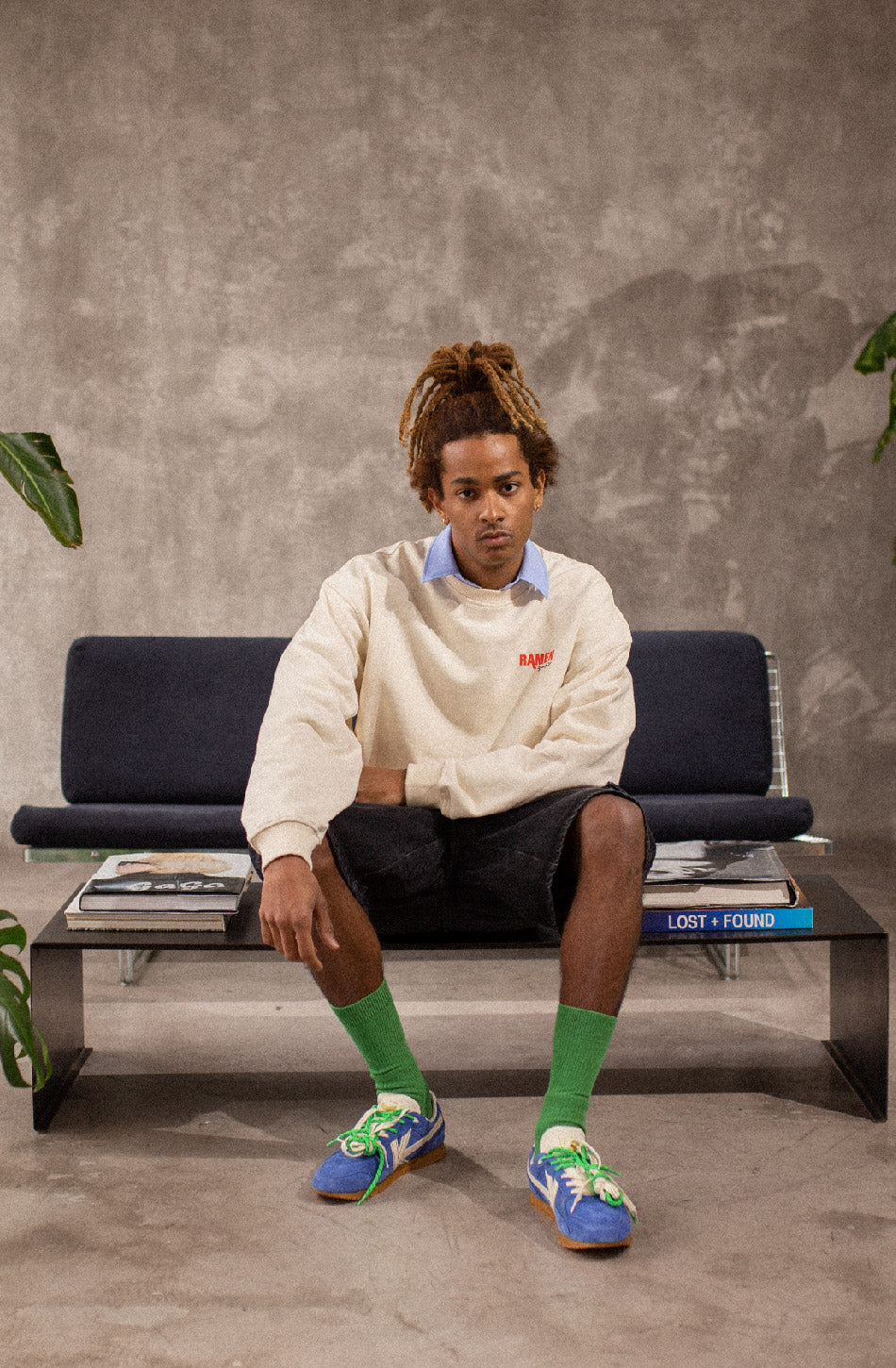 Sweat-shirt Ramen Osaka Ivory