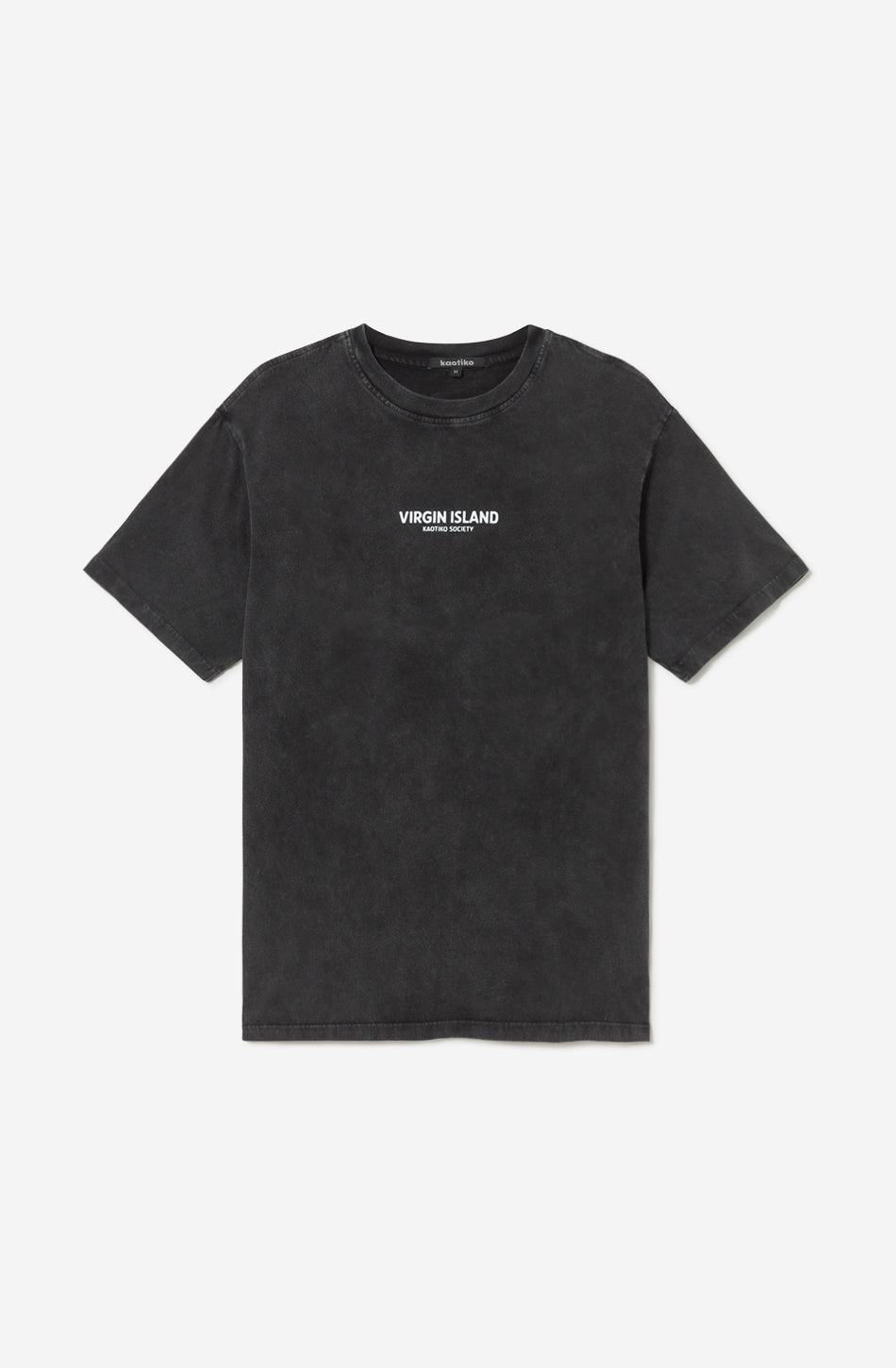 T-shirt Virgin Island Black