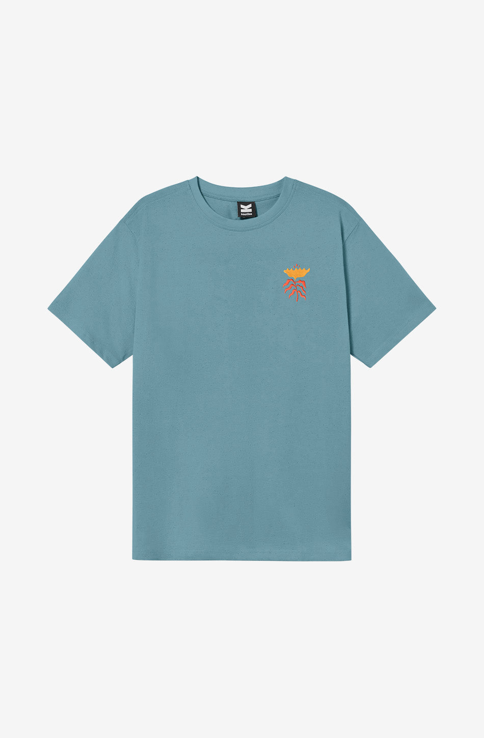 Camiseta azul unisex Lily Blue colección Virgin Islands Kaotiko BCN