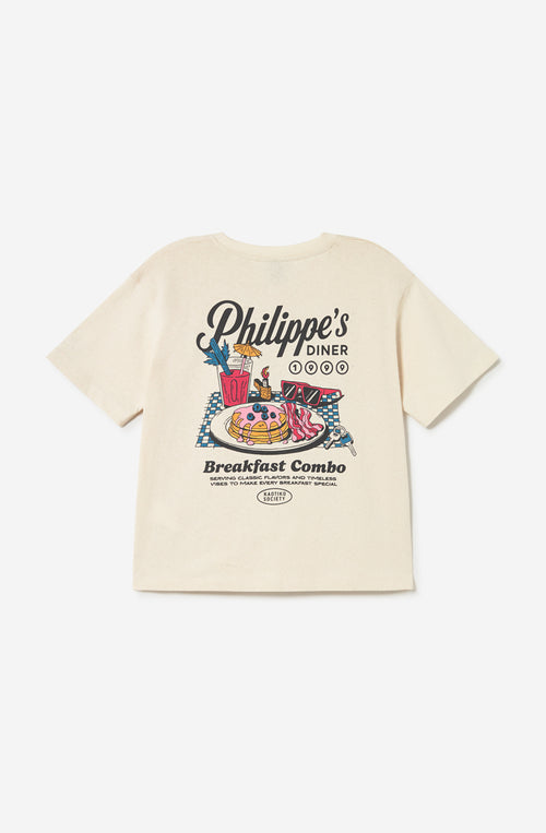 T-shirt Breakfast Road Organic Cotton Ivory