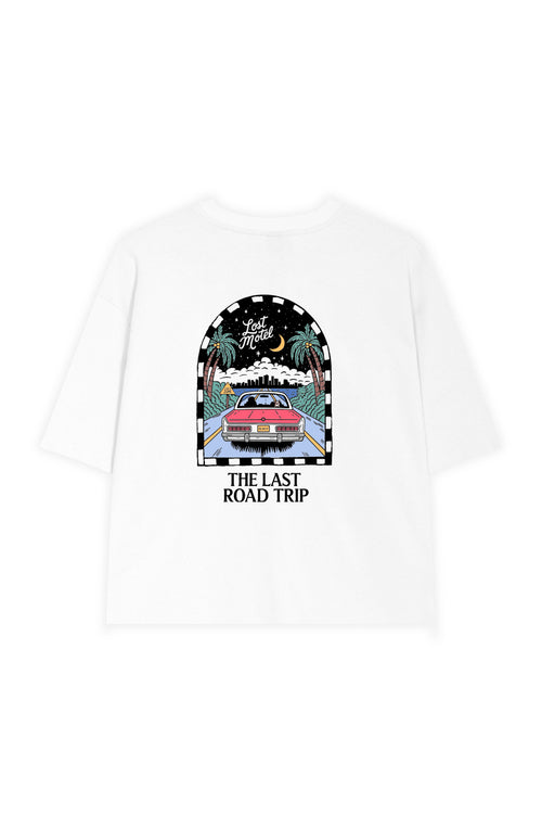 T-shirt The Last Road Trip Organic Cotton White