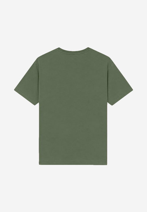 T-Shirt Basic Washed Army