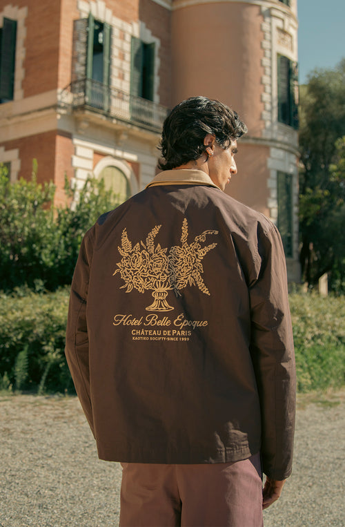 Veste Chateau Paris Brown Belle Époque