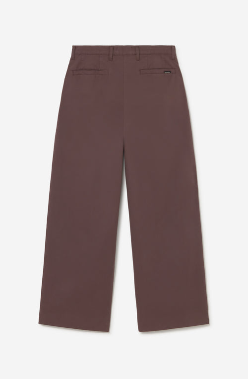 Hose Norway Wide Leg Brown