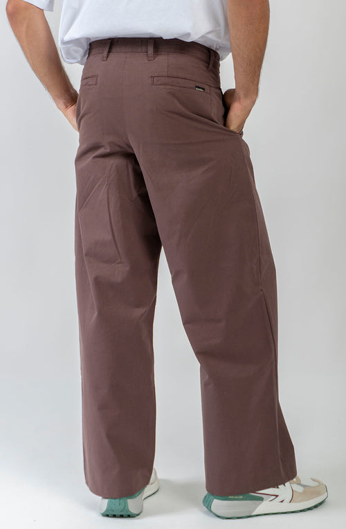 Hose Norway Wide Leg Brown