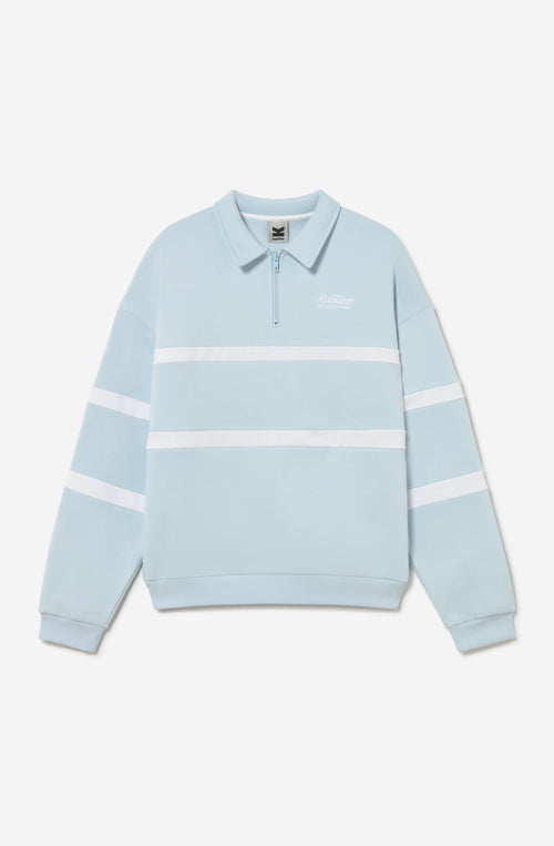 Sweat-shirt Berwin Amusement Ballad Bleu/Blanc