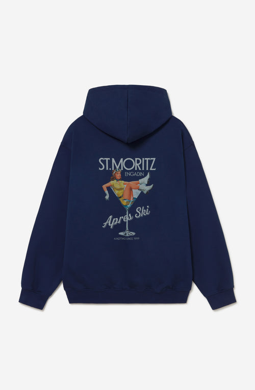 Sweat Oversize Snow Cocktail Blue