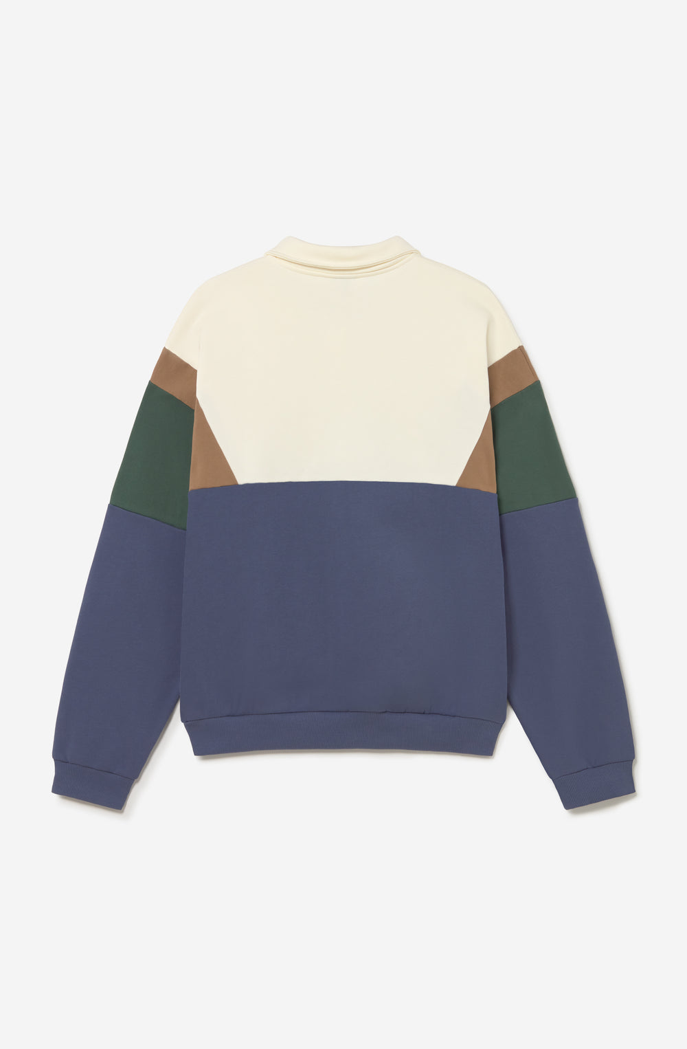 Polo Harry ivoire / marron / vert / bleu