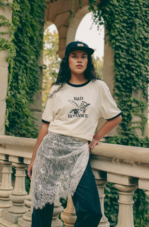 Cupid Bad Romance Ivory T-Shirt