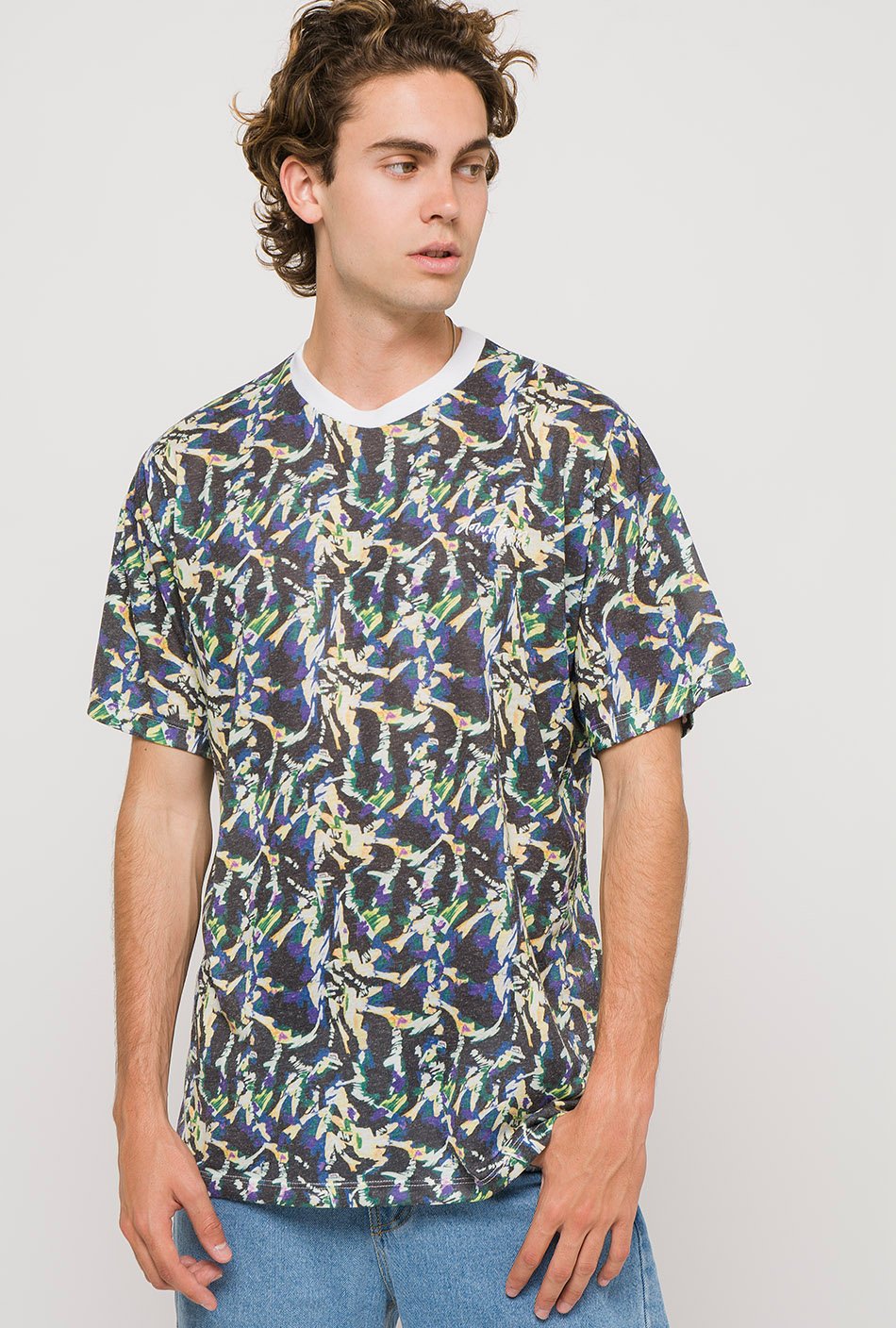 T-shirt Psycho lilas