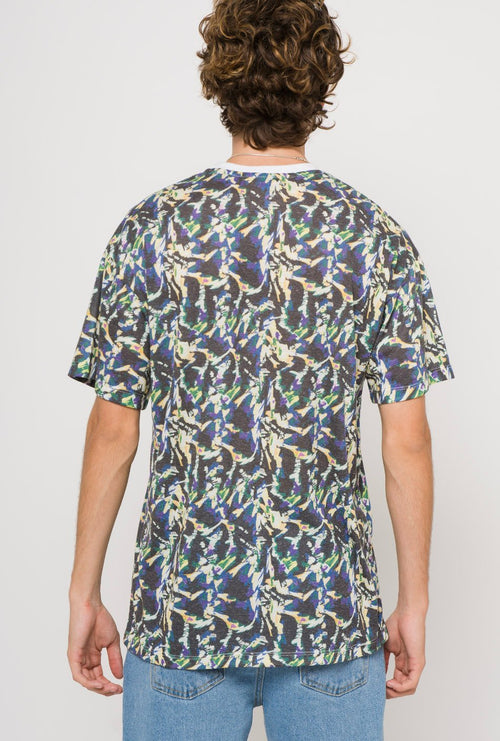 T-shirt Psycho lilas