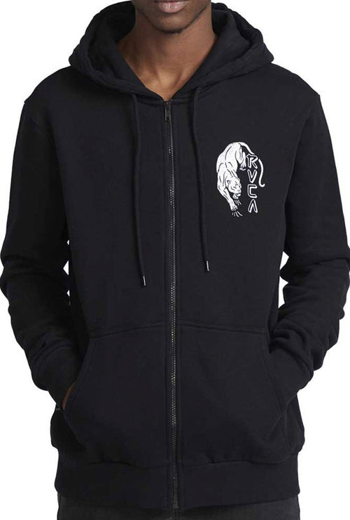 RVCA Prowler Zip à Capuche Noir
