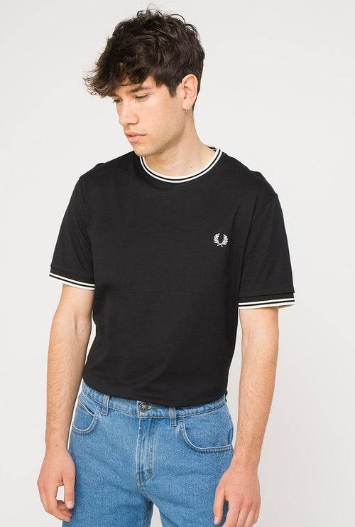 T-shirt Fred Perry Noir