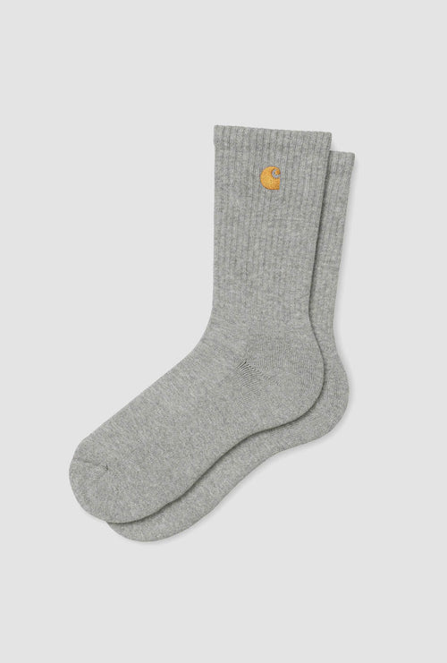 Carhartt WIP Chaussettes Chase Socks gris