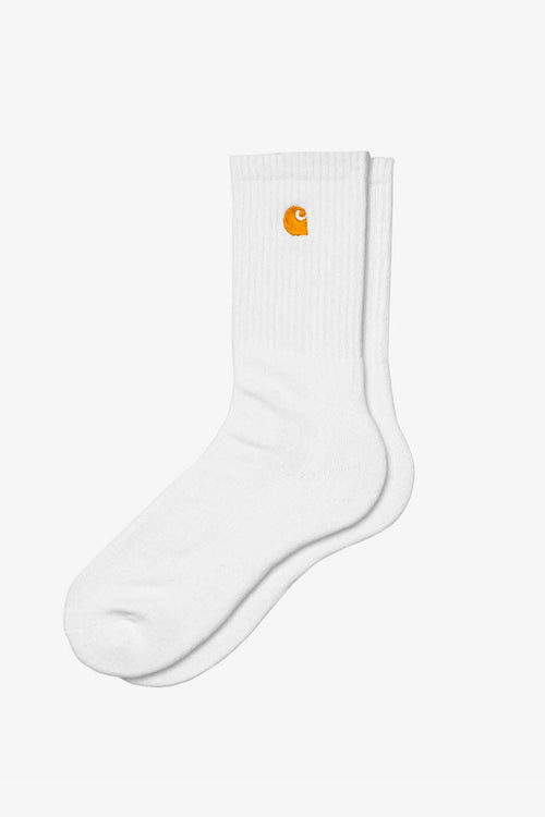 Carhartt WIP Chase Socks White/Gold