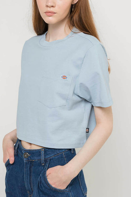 Camiseta Crop Dickies PorterDale azul