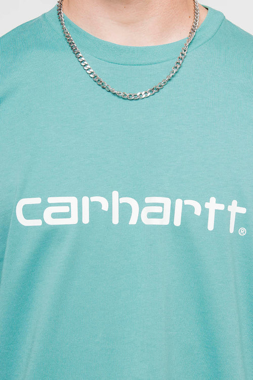 Camiseta Carhartt WIP Script Bondi/Blanco
