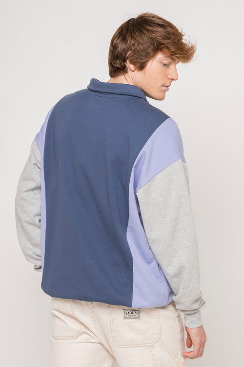 Crew Oakland Prusia / Trauben-Sweatshirt