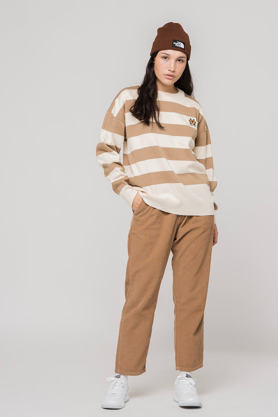 Pull Anibal Stripes Beige