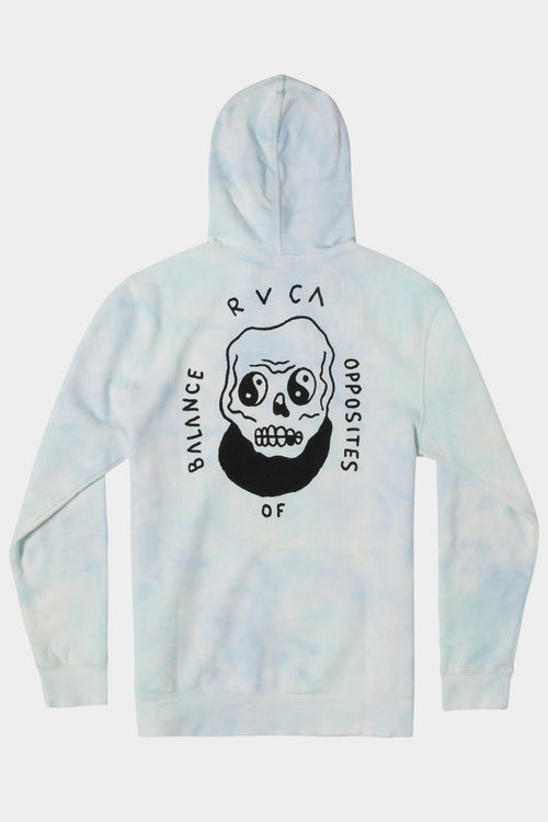 Sweatshirt à Capuche RVCA Benji Skull Blumble Tie Dye