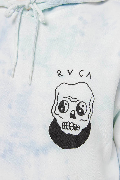 Sweatshirt à Capuche RVCA Benji Skull Blumble Tie Dye