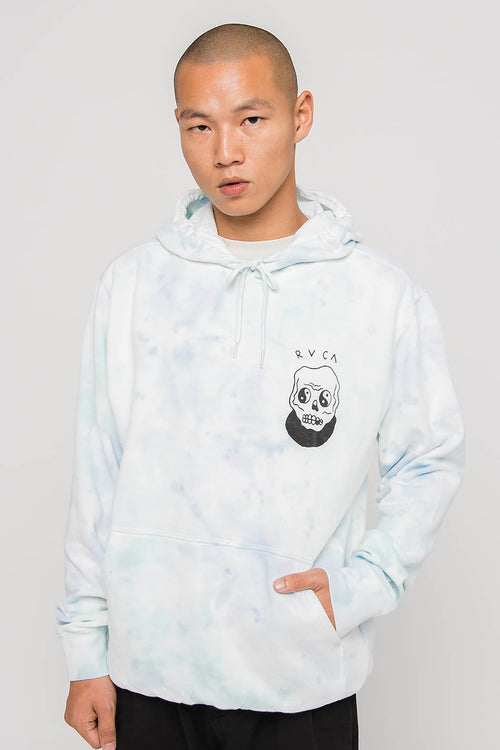 Sweatshirt à Capuche RVCA Benji Skull Blumble Tie Dye