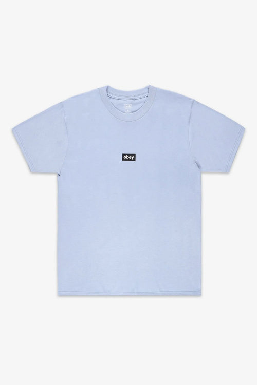 T-Shirt Obey Black Bar