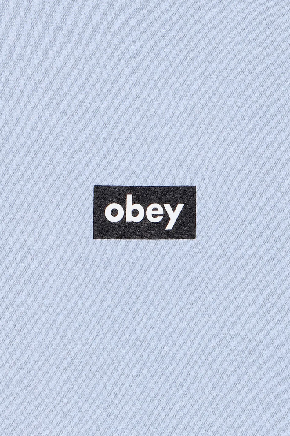 T-Shirt Obey Black Bar