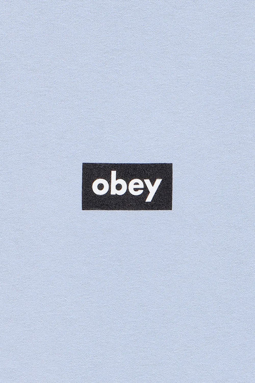 T-Shirt Obey Black Bar