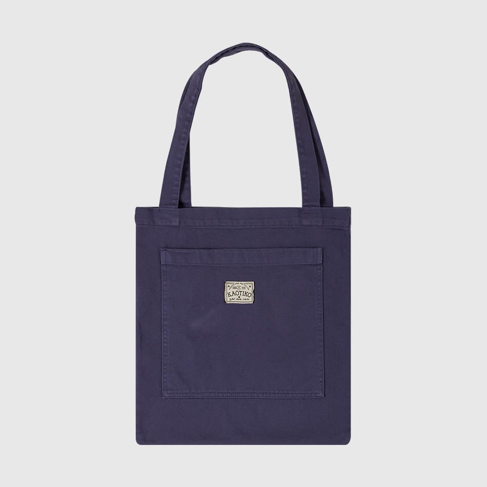 Tote Bag Washed Demin Violet