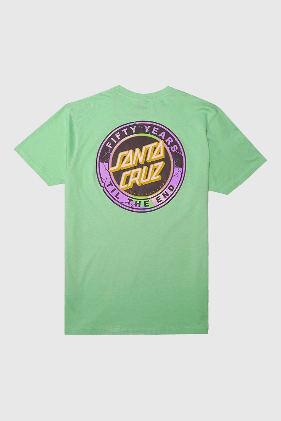 Tee-shirt Santa Cruz 50TH TTE Dot Apple Mint