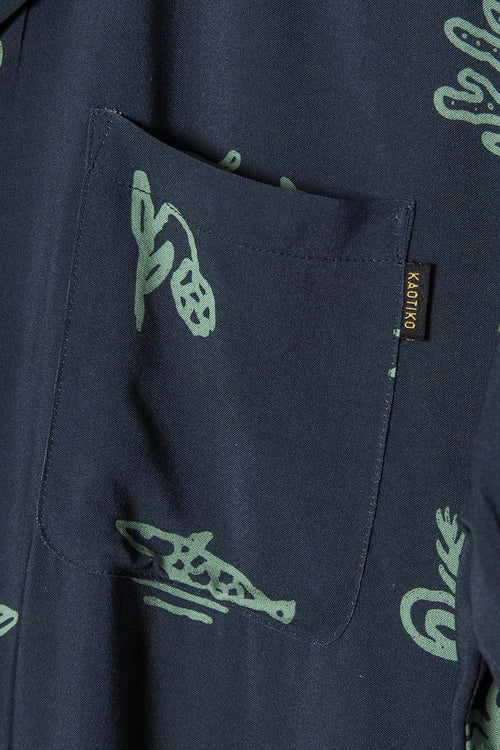 Chemise Nairobi Blue