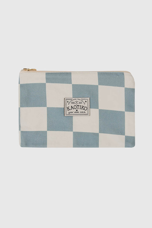 Mini Bag Check Bleu