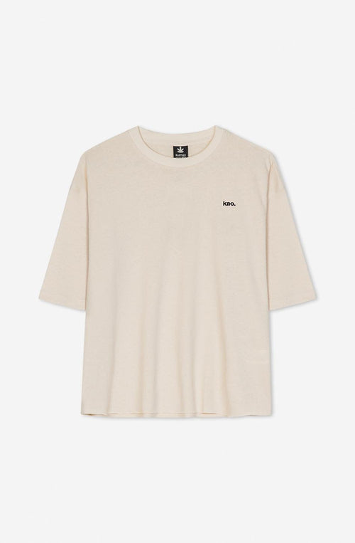 T-shirt Calvin Cropped Organic Cotton