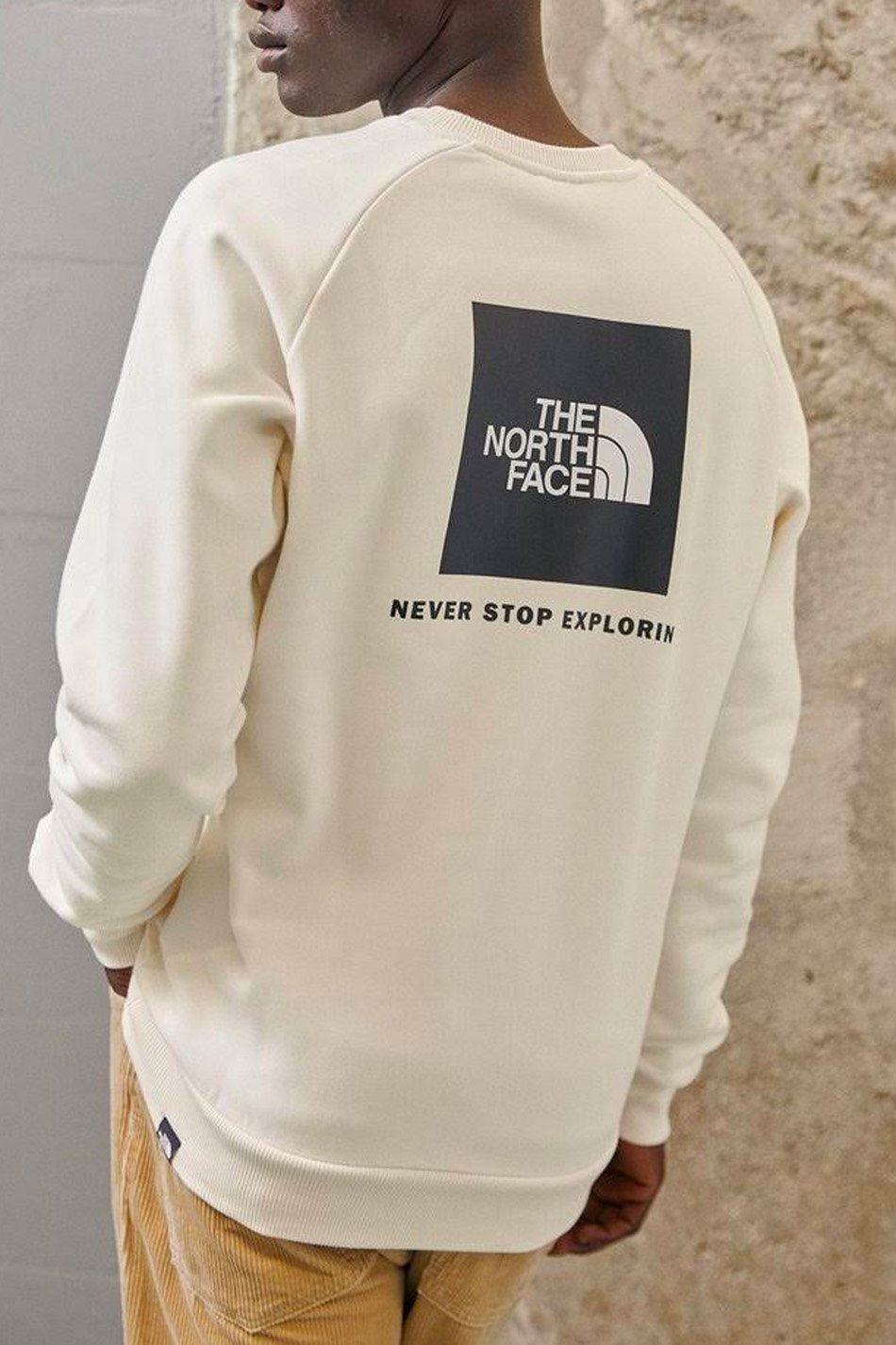 Sweatshirt The North Face Raglan Redbox Gardenia White