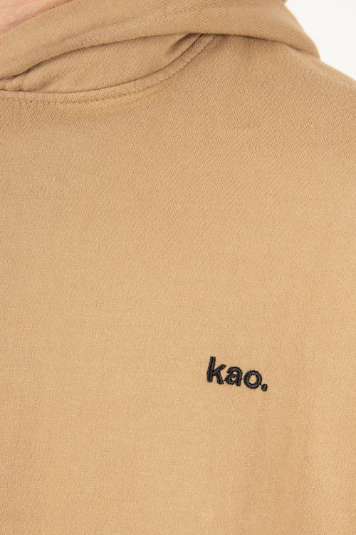 Sudadera Washed Fabien Hazelnut